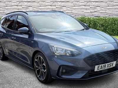 Used Ford Focus ST-Line X 150 HP (110 kW) 2019 Blue Estate