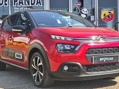 Used Citroën C3 PureTech 110 HP (80 kW) 2022 Red Hatchback