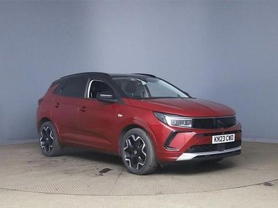 Used Vauxhall Grandland X Ultimate 130 HP (95 kW) 2023 Red SUV