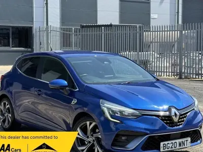 Used Renault Clio RS Line 130 HP (95 kW) 2020 Blue Hatchback