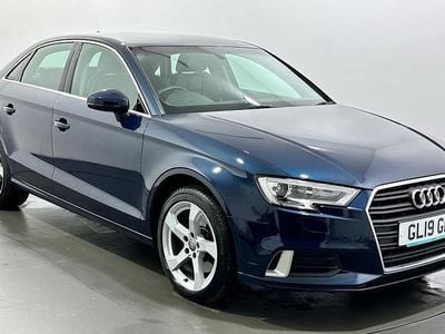 Used Audi A3 Sport 150 HP (110 kW) 2019 Blue Sedan