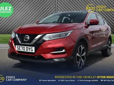 Used Nissan Qashqai Tekna 160 HP (117 kW) 2020 Red SUV