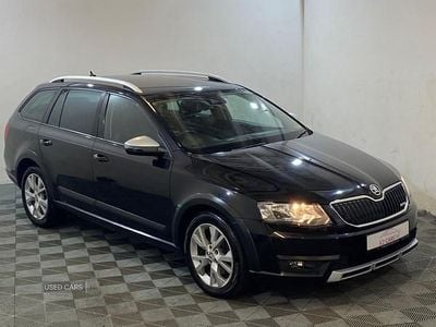 Black Used 2015 Skoda Octavia Scout 4x4 Estate | £7,990 (Expensive)