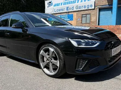 Used Audi A4 Black Edition 245 HP (180 kW) 2019 Black Estate