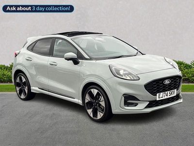 Grey Used 2024 Ford Puma ST-Line X Hatchback | £21,490 (Expensive)