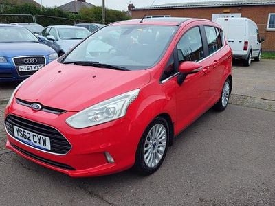 Used Ford B-MAX Titanium 95 HP (69 kW) 2013 Red MPV
