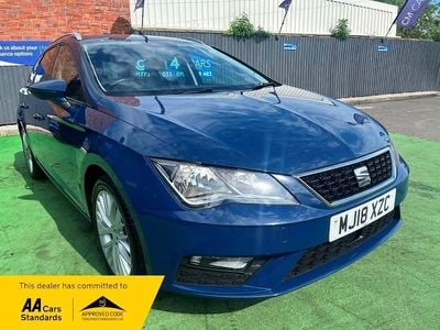 Blue Used 2018 Seat Leon ST SE Dynamic Estate | £7,695 (Fair price)