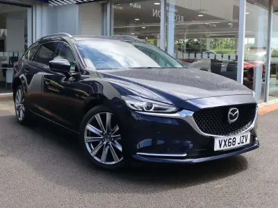 Used Mazda 6 Inclusive 150 HP (110 kW) 2018 Blue Estate