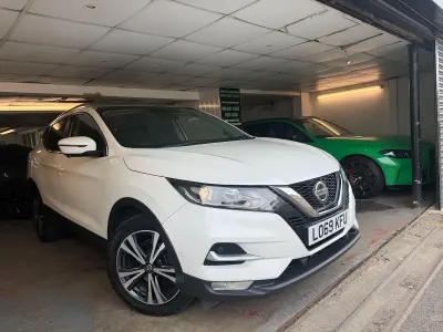 Used Nissan Qashqai N-Connecta 160 HP (117 kW) 2019 White SUV