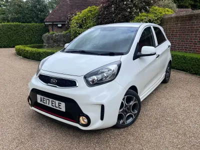 Używany Kia Picanto Sport 84 KM (61 kW) 2017 Biały Hatchback