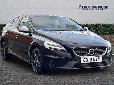Used Volvo V40 R-Design Pro 122 HP (89 kW) 2018 Black Hatchback