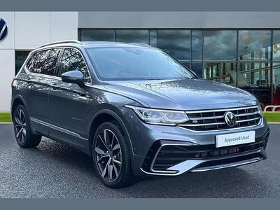 Grey Used 2025 VW Tiguan Allspace R-line SUV | £33,129 (A bit pricey)