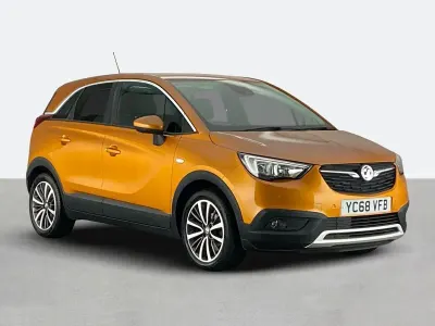 Second-hand Vauxhall Crossland X Elite 81 CP (59 kW) 2018 Portocaliu SUV