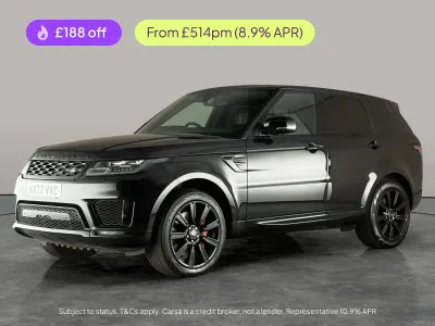 Used Land Rover Range Rover Sport HSE Dynamic 404 HP (297 kW) 2021 Black SUV