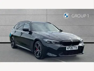 Used BMW 320 M Sport 184 HP (135 kW) 2026 Black Estate