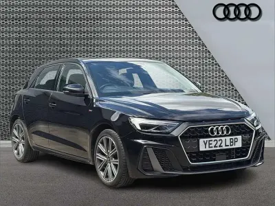 Used Audi A1 S-Line 108 HP (79 kW) 2022 Black SUV