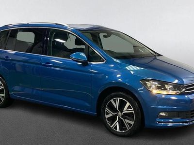 Used VW Touran SEL 150 HP (110 kW) 2020 Blue MPV
