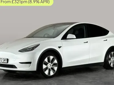 Used Tesla Model Y Standard Range 254 kW (346 HP) 2023 White SUV