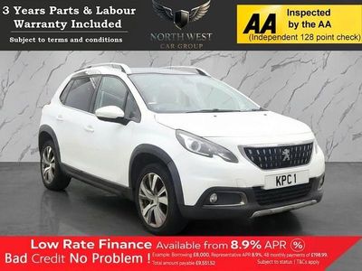 Begagnad Peugeot 2008 Allure 100 HK (73 kW) 2016 Vit SUV