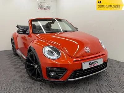 Used VW Beetle R-line 2017 Orange Hatchback