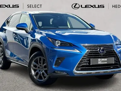 Used Lexus NX300h 197 HP (144 kW) 2019 Sky blue SUV