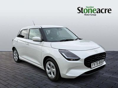 New Suzuki Swift 82 HP (60 kW) 2025 White Hatchback