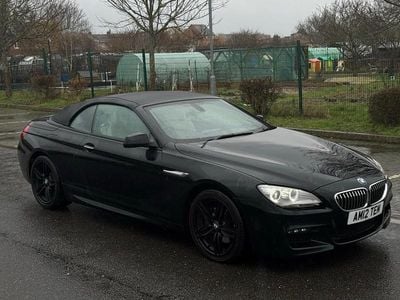 Used BMW 640 Cabriolet M Sport 2012 Black Cabriolet
