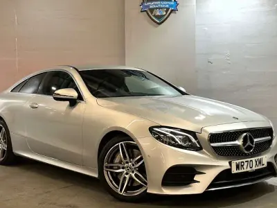 Used Mercedes E300 AMG Line Premium 245 HP (180 kW) 2020 Silver Coupe
