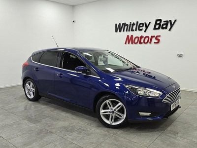 Blue Used 2016 Ford Focus Zetec Hatchback | £5,490 (Good price)