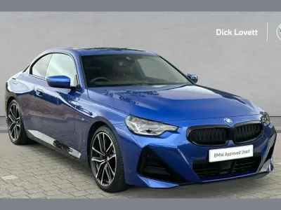 Used BMW 230 Coupé M Sport 242 HP (177 kW) 2023 Blue Coupe