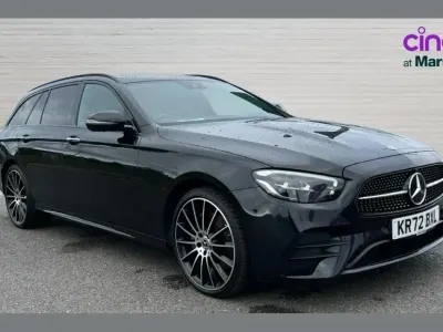 Second-hand Mercedes E300 AMG line 265 CP (194 kW) 2023 Negru Break