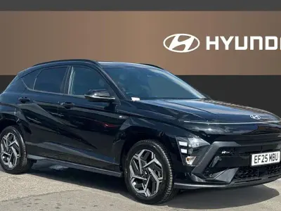 Used Hyundai Kona N Line 129 HP (94 kW) 2025 Black SUV