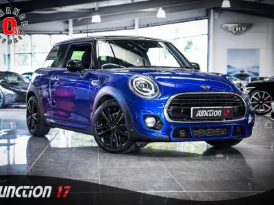 Usado Mini Cooper Hatch 2019 Azul Utilitario
