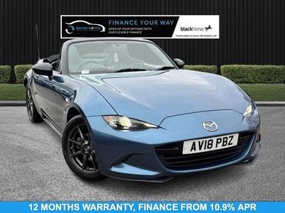 Blue Used 2018 Mazda MX5 Cabriolet | £11,195 (Fair price)