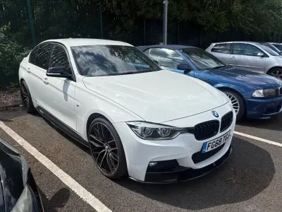 Usado BMW 320 M Sport 184 CV (135 kW) 2018 Blanco Berlina