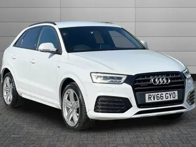 Used Audi Q3 S-line plus 150 HP (110 kW) 2016 White SUV