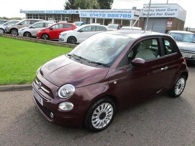 Red Used 2021 Fiat 500 Lounge Hatchback | £8,995 (Good price)
