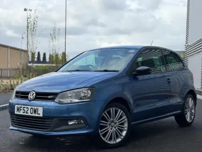 Usado VW Polo BlueGT 2014 Azul Utilitario