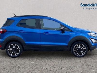 Begagnad Ford Ecosport Active 125 HK (91 kW) 2021 Blå SUV