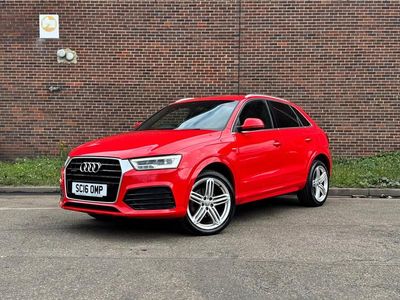 Red Used 2016 Audi Q3 S-line plus SUV | £9,995 (Fair price)