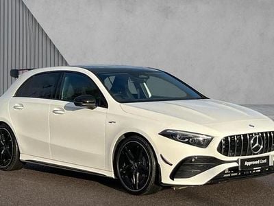 Polar white Used 2024 Mercedes A35 AMG Premium Plus Hatchback | £36,520 (A bit pricey)