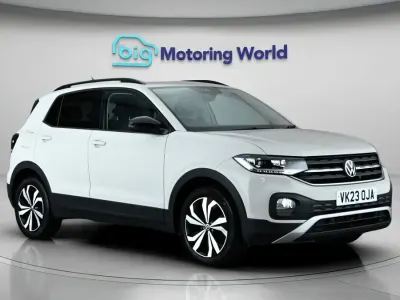 Used VW T-Cross Black Edition 110 HP (80 kW) 2023 Grey SUV