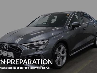 Used Audi A3 S-Line 150 HP (110 kW) 2020 Grey Sedan