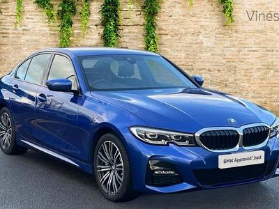 Blue Used 2020 BMW 330e M Sport | £23,450 (Fair price)