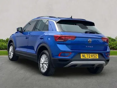 Used VW T-Roc Life 150 HP (110 kW) 2022 Blue SUV