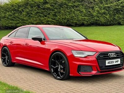 Red Used 2023 Audi A6 Black Edition Sedan | £25,495 (Fair price)