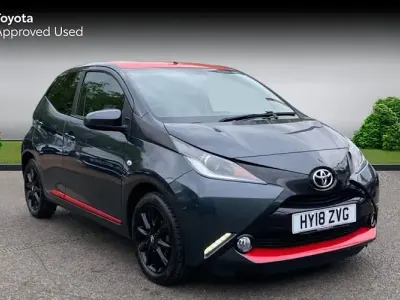 Begagnad Toyota Aygo x-press 69 HK (50 kW) 2018 Grå Halvkombi