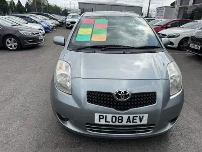 Used Toyota Yaris 2008 Silver Hatchback