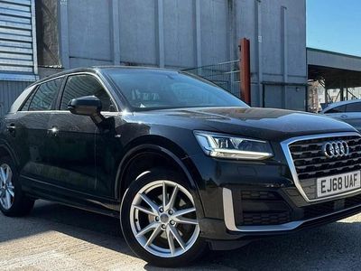 Black Used 2018 Audi Q2 S-Line SUV | £12,000 (Fair price)