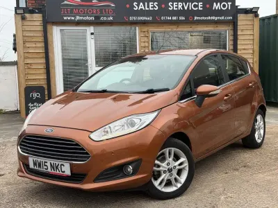 Used Ford Fiesta Zetec 2015 Brown Hatchback